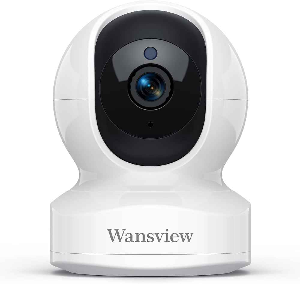 Wansview 2K Telecamera Wifi Interno, Videocamera 