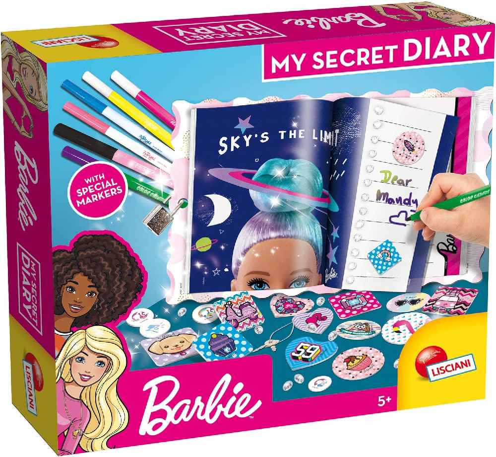 Lisciani Giochi- Barbie My Secret Diary Gioco 